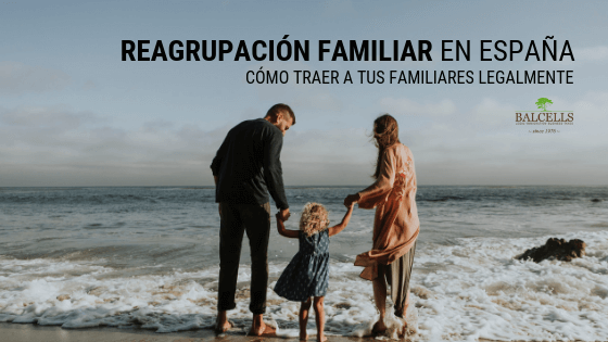 reagrupación familiar en españa 2019