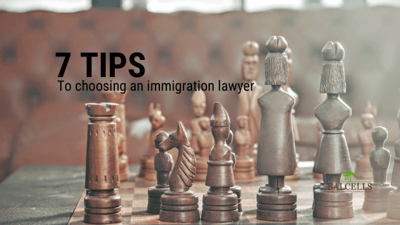 tips to choosing an immigration lawyer