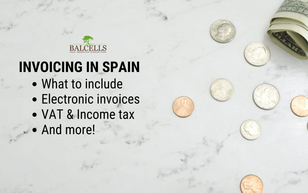 how to invoice in Spain