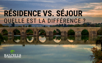 Résidence vs. Séjour en Espagne : Quelle est la Différence ?