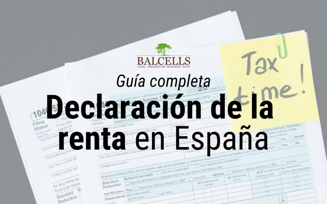 declaración de la renta en España