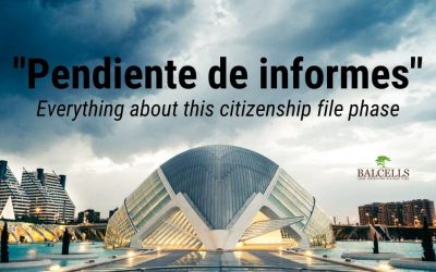 What does “Pendiente de Informes Preceptivos Oficiales” on your Citizenship Application Mean?