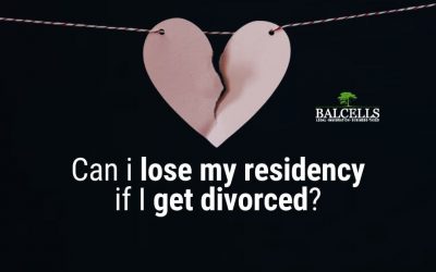Can I lose my Spanish residency if I get divorced?
