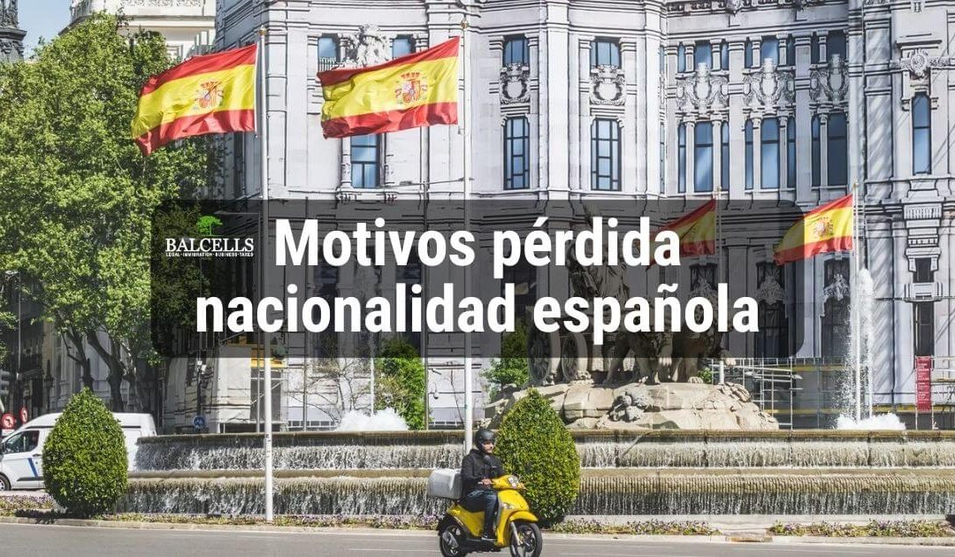 motivos perdida nacionalidad española