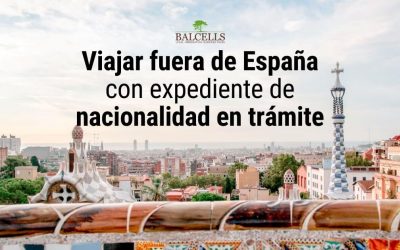 Viajar fuera de España con nacionalidad española en trámite
