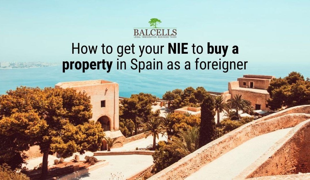 how to get a NIE to buy a property