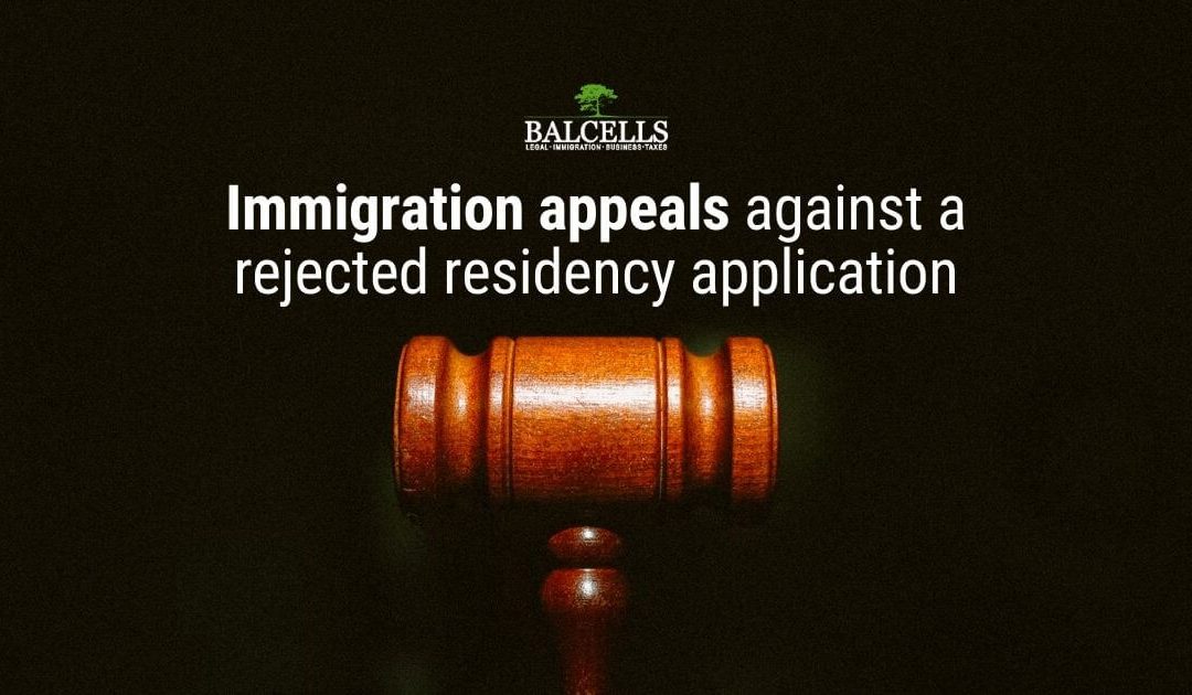 immigration appeal rejected residency application