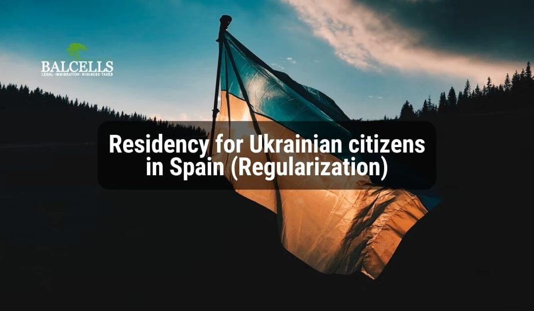 residency for Ukrainian citizens in Spain