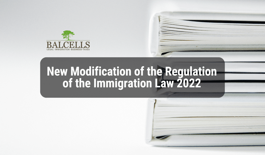 All about the new reform of the Immigration Regulation (Approved)