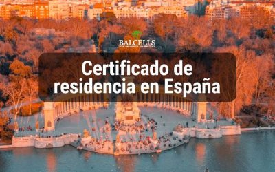 Certificado de Residente o No Residente en España