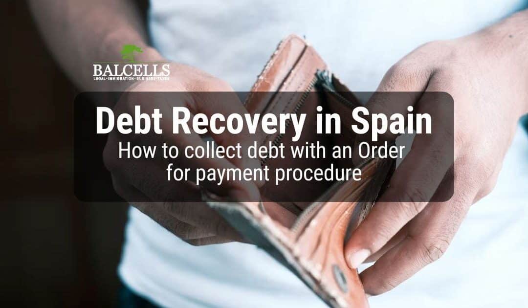 debt recovery in Spain