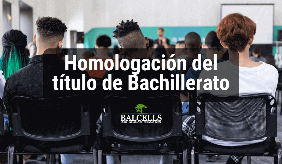 Homologación del título de Bachillerato en España