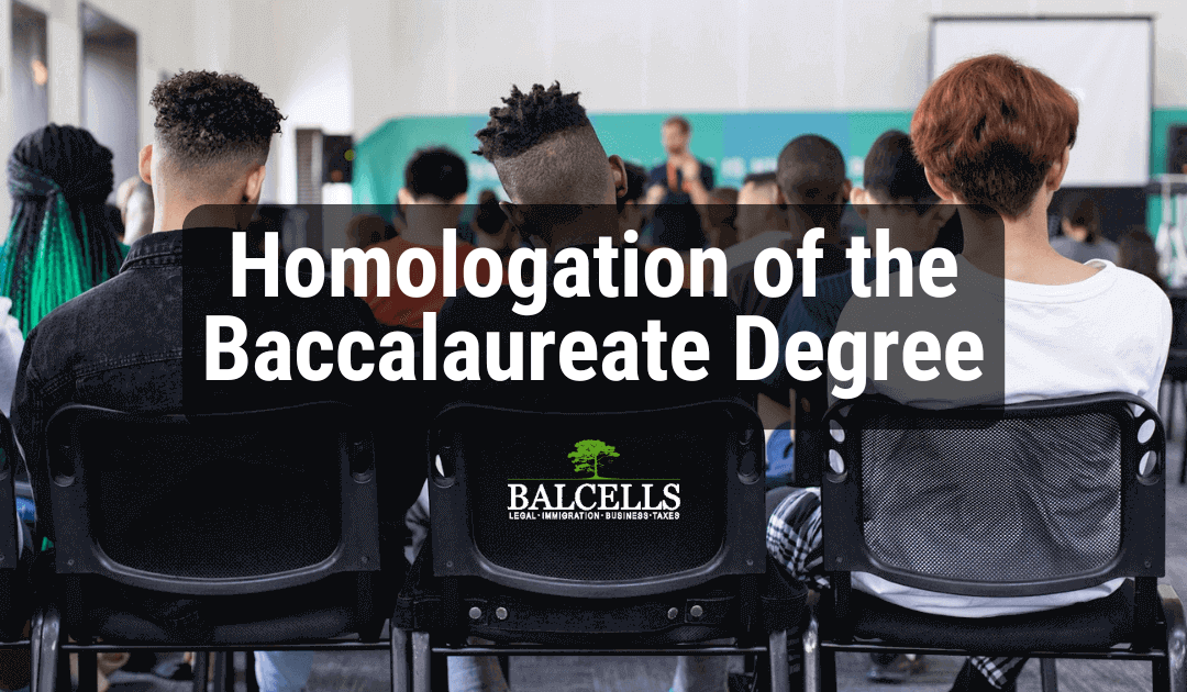 Homologation of the Baccalaureate Degree in Spain