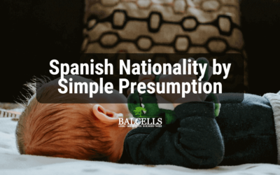 What is Spanish nationality by simple presumption?