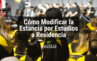 ¿Se puede modificar la estancia por estudios a residencia en España?