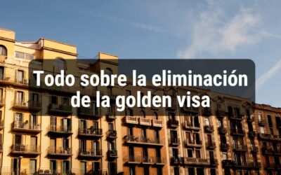 Eliminación de la Golden Visa en España