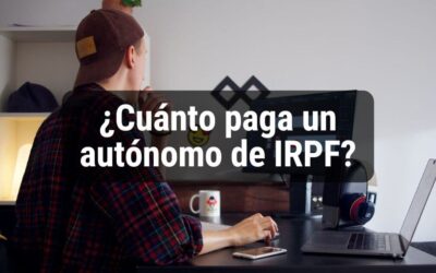 ¿Cuánto paga un autónomo de IRPF?